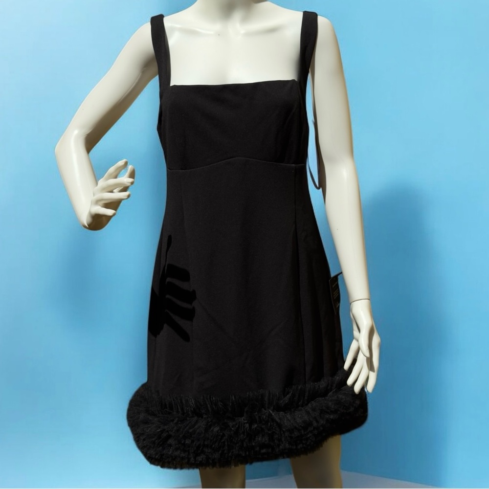 Lulus Picturesque Perfection Black Tulle Ruffled Bodycon Mini Dress Prom XL